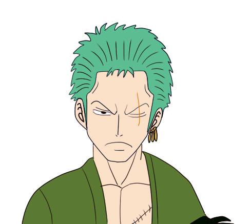 ワンピースのゾロ 書いてみました Fake さんのイラスト ニコニコ静画 イラスト