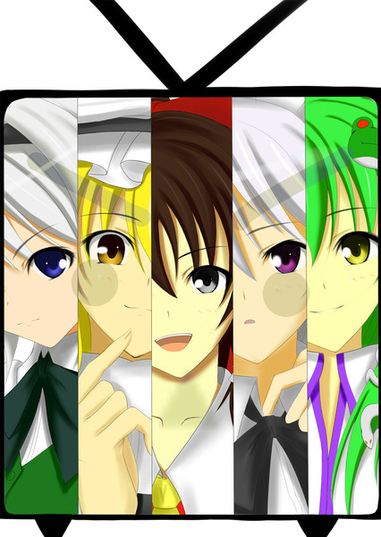 自機キャラ縦割りカット 栞 Bookmarker さんのイラスト ニコニコ静画 イラスト