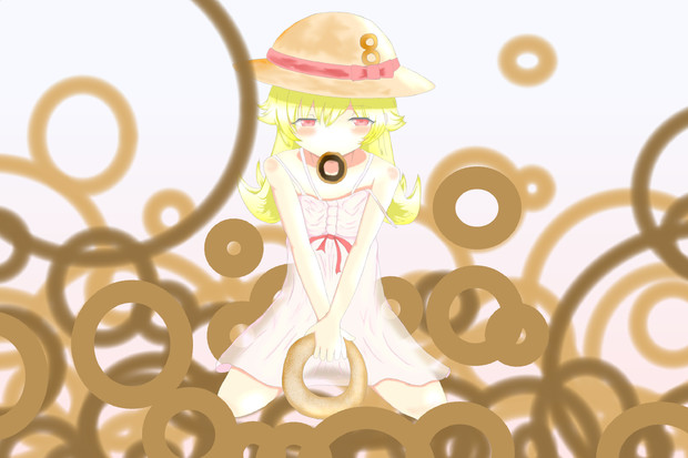 忍野忍とドーナッツ 鏡餅 さんのイラスト ニコニコ静画 イラスト