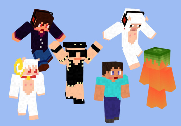 スキン 自作スキン集 Minecraft ごんざぶ さんのイラスト ニコニコ静画 イラスト