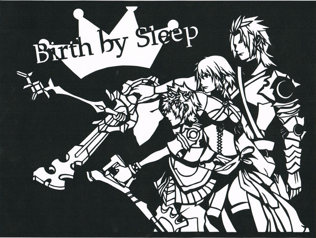 【切り絵】KHBbS