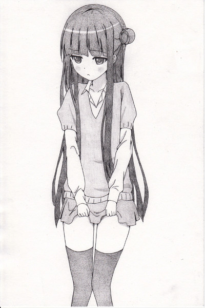 妖狐 僕ssの 白鬼院凜々蝶 描いてみた Aki さんのイラスト ニコニコ静画 イラスト