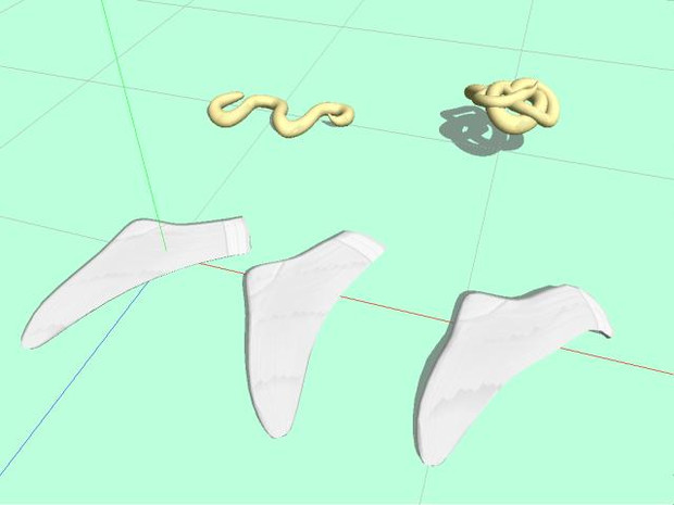 Mmdアクセサリ配布 靴下とマヨネーズの中身 なす さんのイラスト ニコニコ静画 イラスト