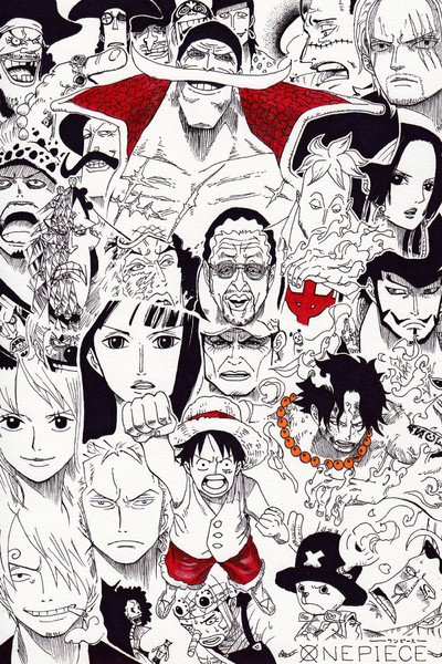 ベスト セラー Onepiece 手描きイラスト Www Chanceauxsurchoisille Fr