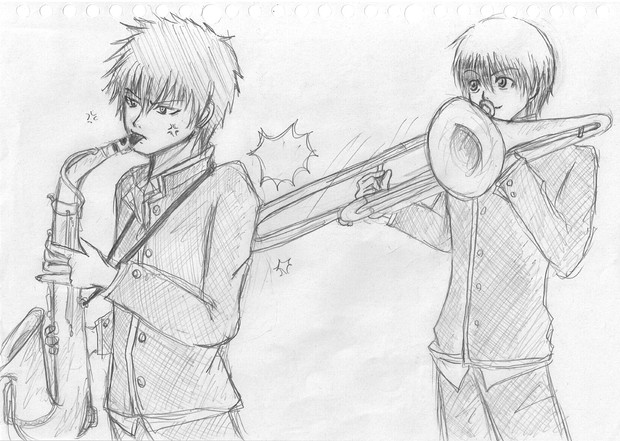 銀魂バンド ｔｂ ｓａｘ 0 1 さんのイラスト ニコニコ静画 イラスト