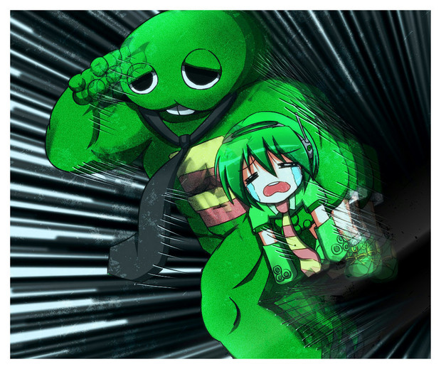 連続誘拐犯ガチャピン けんの さんのイラスト ニコニコ静画 イラスト