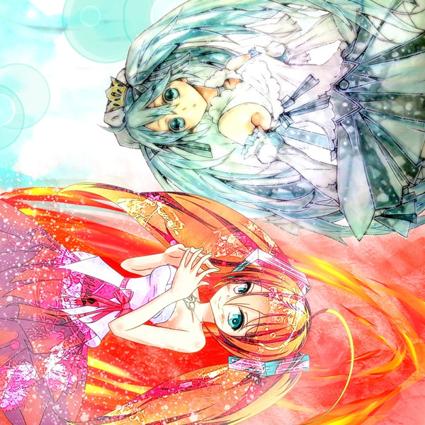赤と青 いくゆ さんのイラスト ニコニコ静画 イラスト