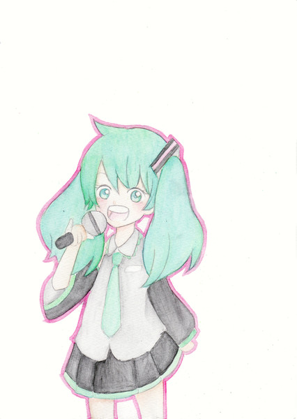 初音ミク わさお さんのイラスト ニコニコ静画 イラスト