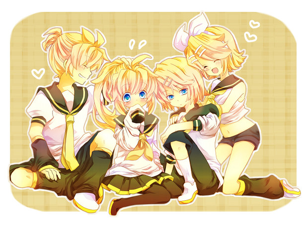 鏡音一家 海 かいり さんのイラスト ニコニコ静画 イラスト