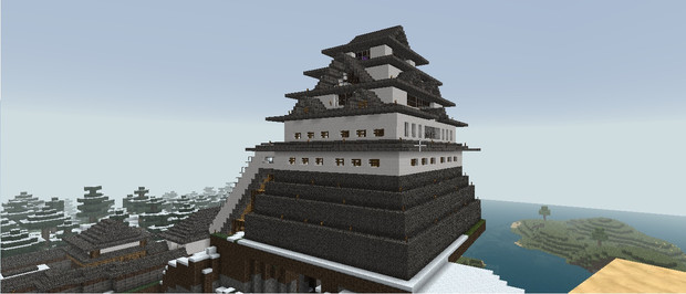 minecraft　和の国再建