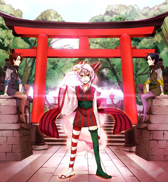 コンプリート イラスト 狐 神社 神社 狐 イラスト Jossjoblogpict