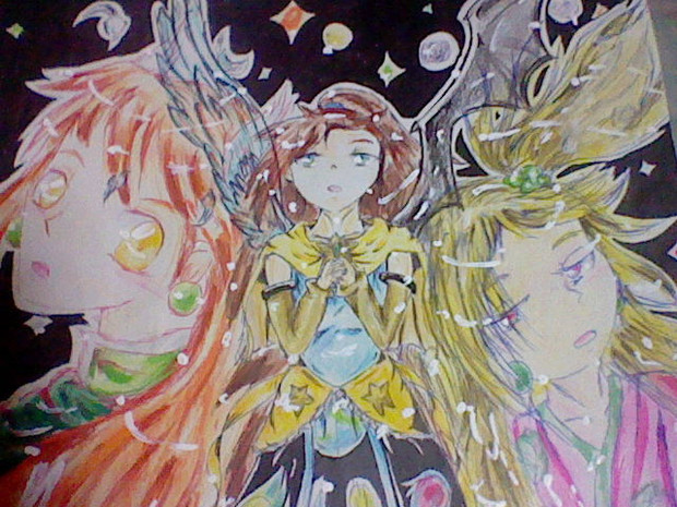 三年前の手書きオリキャラ ウイッシュ さんのイラスト ニコニコ静画 イラスト