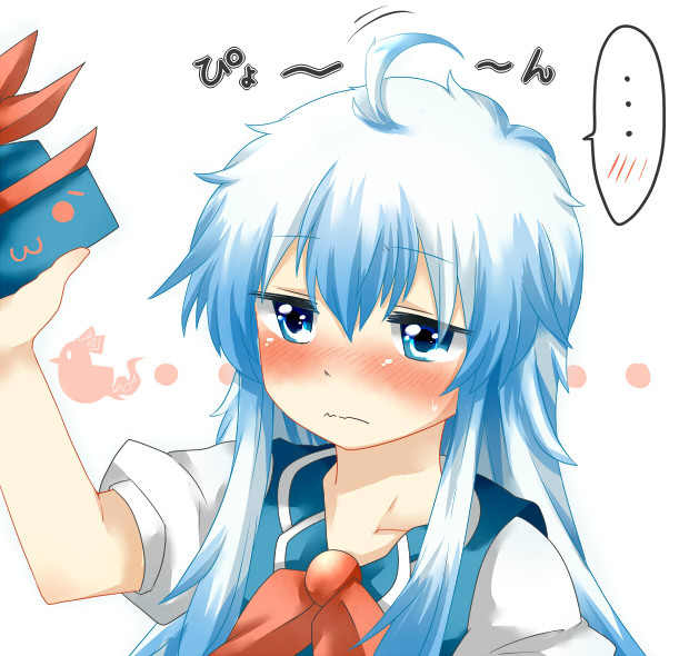 いくら髪を梳かしても直らないくせっけを角帽で隠すけーねとか ニコニコ静画 イラスト