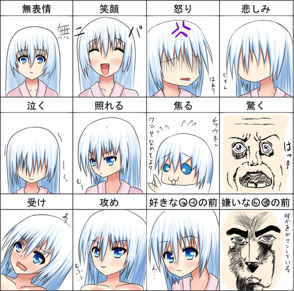 表情練習 Nicosub静画