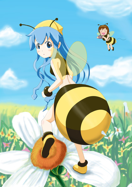 イカミツバチwithシショウバチ 銀河さんさん さんのイラスト ニコニコ静画 イラスト