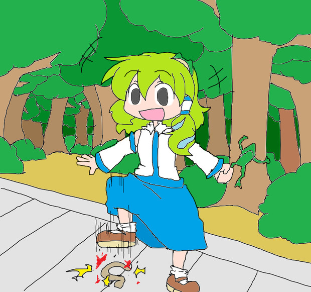 こちやさなえ ネイル赤 さんのイラスト ニコニコ静画 イラスト
