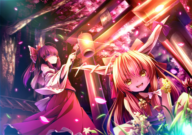 ダウンロード アニメ 神社 イラスト 綺麗 ただのアニメ画像