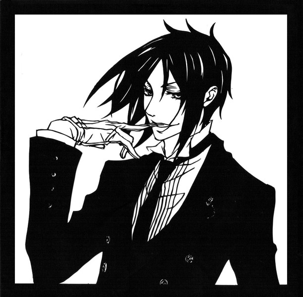 黒執事 切り絵 ハムトコ たけちゃん さんのイラスト ニコニコ静画 イラスト