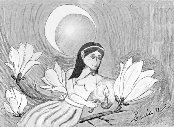 木蓮と春の女神 Sadame1962 さんのイラスト ニコニコ静画 イラスト