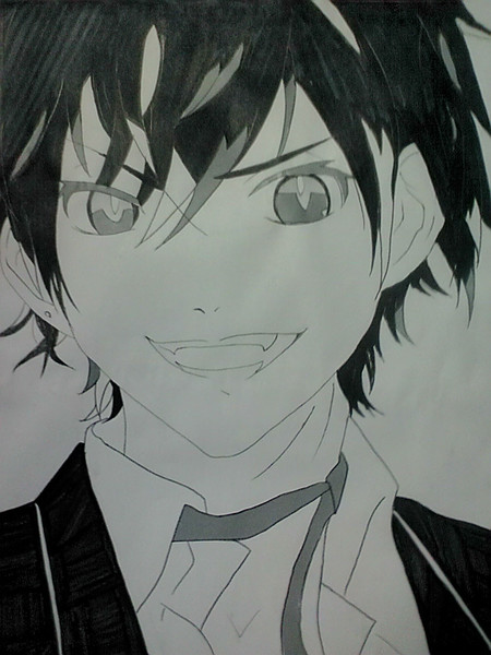 DIABOLIKLOVERSの逆巻アヤトくんを描いた!!