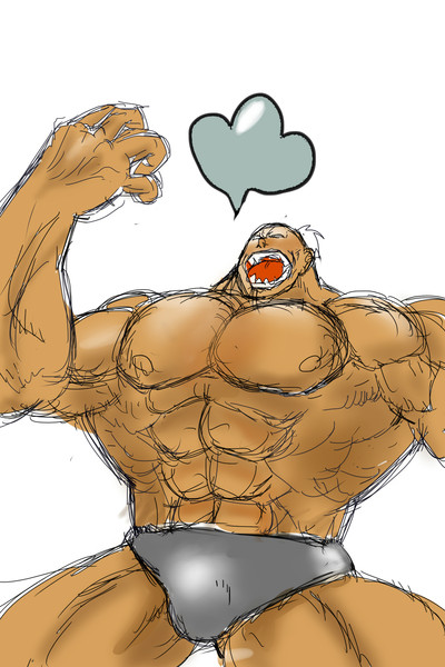 すごい筋肉だ どらごぬ さんのイラスト ニコニコ静画 イラスト