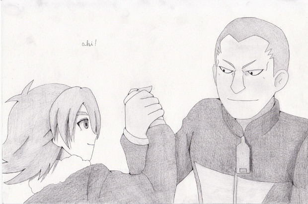 イナズマイレブンの 吹雪士郎と染岡竜吾 描いてみた Aki さんのイラスト ニコニコ静画 イラスト