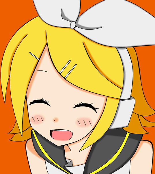 鏡音リン ニコニコ静画 イラスト