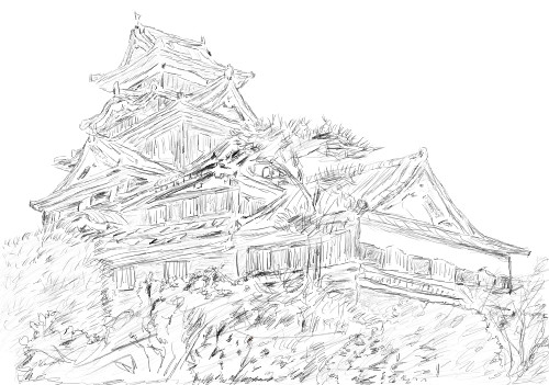 岡山城 Nobitaneko さんのイラスト ニコニコ静画 イラスト