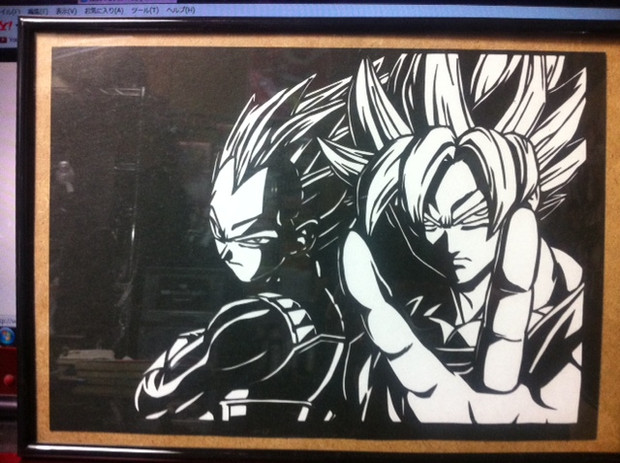 切り絵 ドラゴンボール 切ってみた よう さんのイラスト ニコニコ静画 イラスト