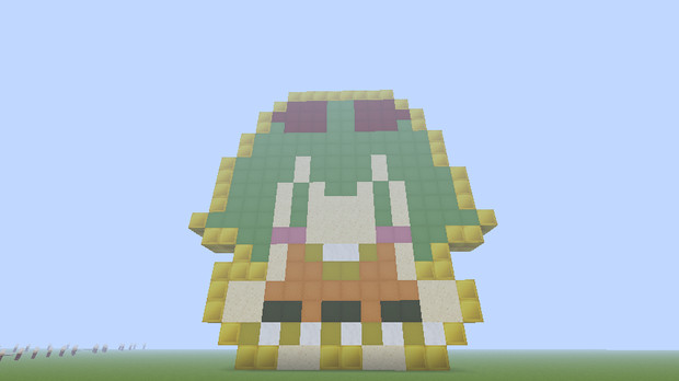 マイクラで作ってみた 夢を描く者 夢宮燈火 さんのイラスト ニコニコ静画 イラスト