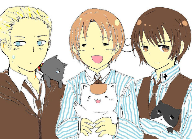 ペイントでapヘタリア描いてみた 花園サクラ さんのイラスト ニコニコ静画 イラスト