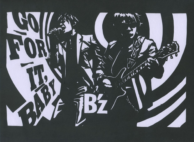 B'z　「切り絵」