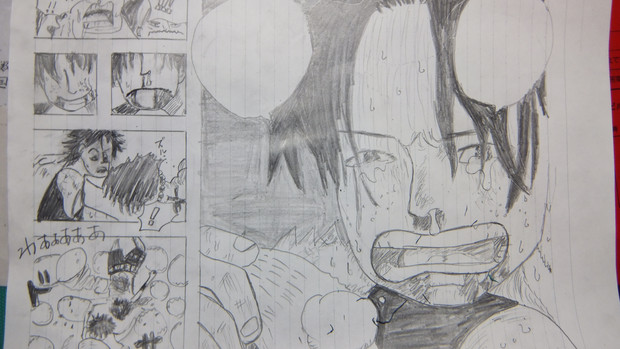 ワンピースの名シーンを描いてみた Hirazen1125 さんのイラスト ニコニコ静画 イラスト