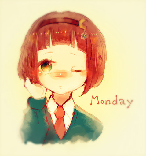 月曜日ちゃん あじのない人 さんのイラスト ニコニコ静画 イラスト