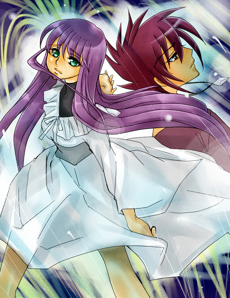 聖闘士星矢w 沙織と光牙 シズキ 蒼月まひる さんのイラスト ニコニコ静画 イラスト
