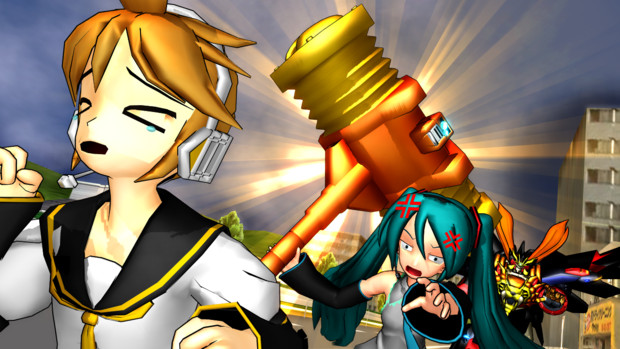 Mmd Omf2 その1 L式bs型 ゴルディオンハンマーver1 ｌ２ オレンジニアp さんのイラスト ニコニコ静画 イラスト
