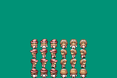 ほにゃ様の歩行グラ 依頼 ｒｐｇツクール ウイッシュ さんのイラスト ニコニコ静画 イラスト