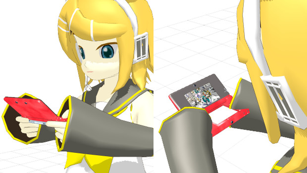 Mmd Omf2 ゲーム機 とりフラ さんのイラスト ニコニコ静画 イラスト