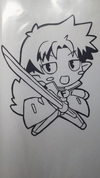 切り絵 明久の召喚獣切ってみた ノーラ さんのイラスト ニコニコ静画 イラスト