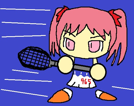 白井黒子 バドミントン ニコニコ静画 イラスト