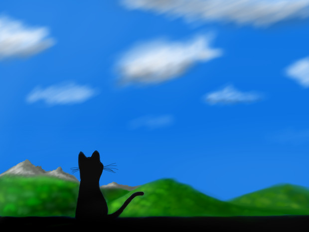 空を見上げ 貴方を想う 涼蒼 さんのイラスト ニコニコ静画 イラスト