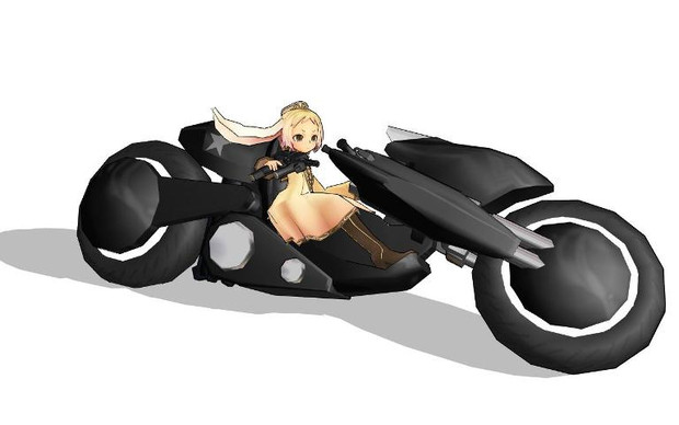 バイク走りながら射撃ってかっこいいよね 未完成 ニコニコ静画 イラスト