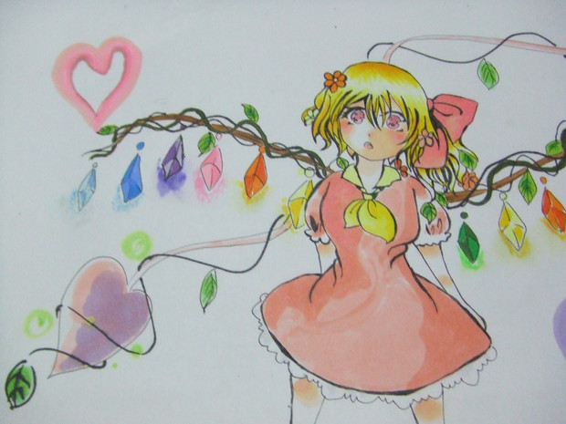 フランちゃんをコピックで描いてみました 初投稿 ニコニコ静画 イラスト