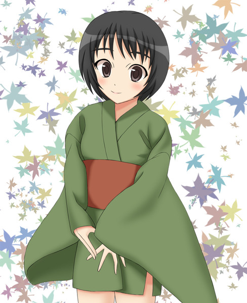 着物少女 です ʅ ਊ ʃ さんのイラスト ニコニコ静画 イラスト