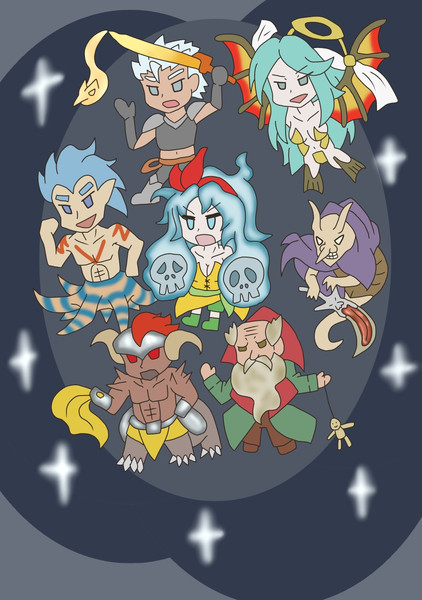 七英雄 アルミ缶 さんのイラスト ニコニコ静画 イラスト