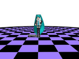 【MMD-OMF2】円形床ステージ