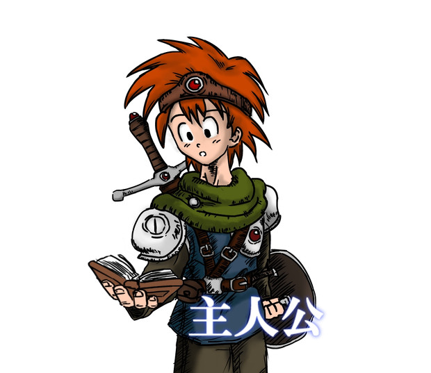 ドラクエ外伝の主人公イメージ原画 ニコニコ静画 イラスト