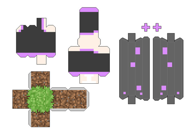 Minecraftペーパークラフト部 ニコニコ静画 イラスト