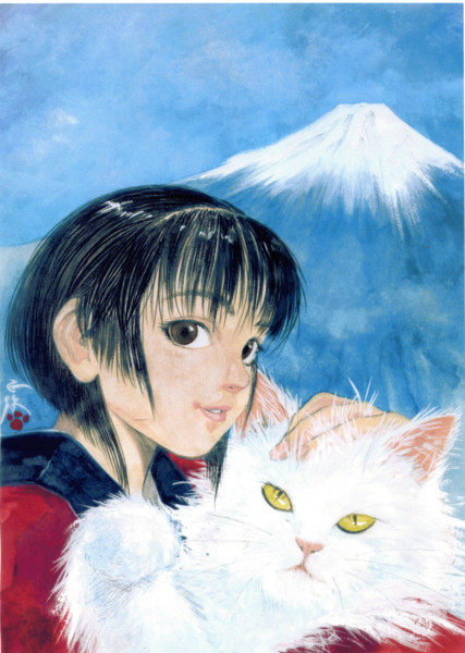 猫を 抱く 少女 Kuro さんのイラスト ニコニコ静画 イラスト