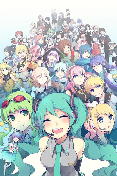 Vocaloidの全員 Akimiya さんのイラスト ニコニコ静画 イラスト